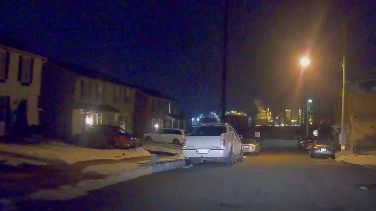 CREEPY DRIVE THRU THE MARCUS HOOK ENERGY PLANT LATE NIGHT LINWOOD