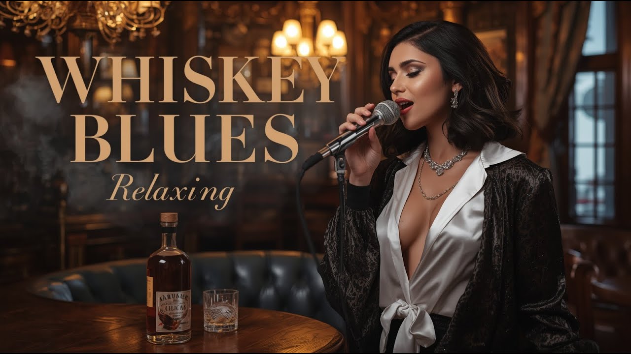 Relaxing Whiskey Blues | Deep Emotional Guitar Music for Work