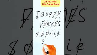 Flames Game | How to Play Flames Game #flame #gaming #shorts screenshot 5