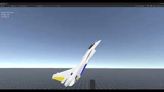 Unity3D Arcady Flight Agility Test #madewithunity