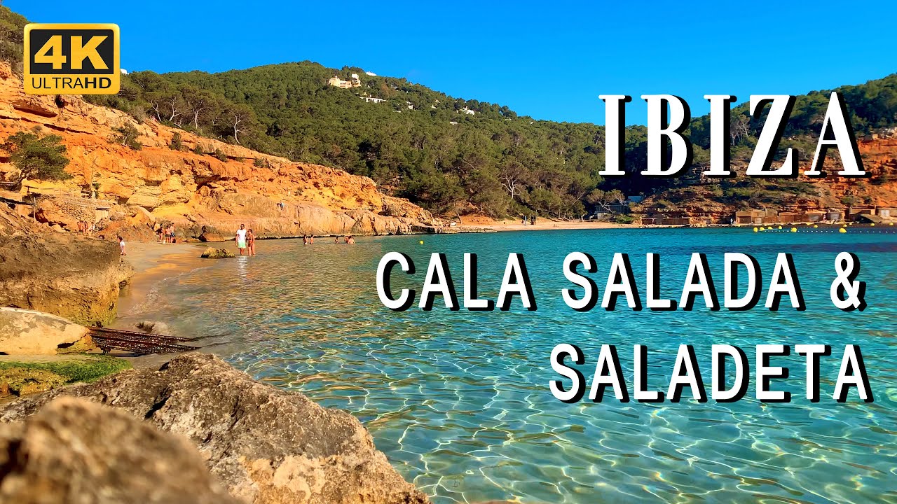 IBIZA: Cala Salada & Cala Saladeta (4K Ultra HD 60fps)