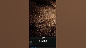 UE5 Grid 3D particles collision  #unrealengine5 #niagara #vfx