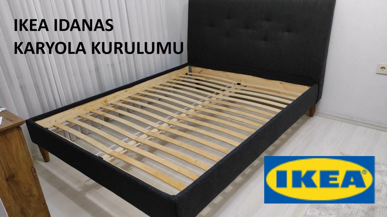 İkea İdanas Karyola Kurulumu ve Montajı Bed Assembly Installation