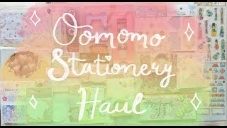 Japanese Stationery Haul Oomomo - A Daiso-Like Store In Toronto