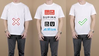 Every Uniqlo TShirt Compared (6 Different Styles)