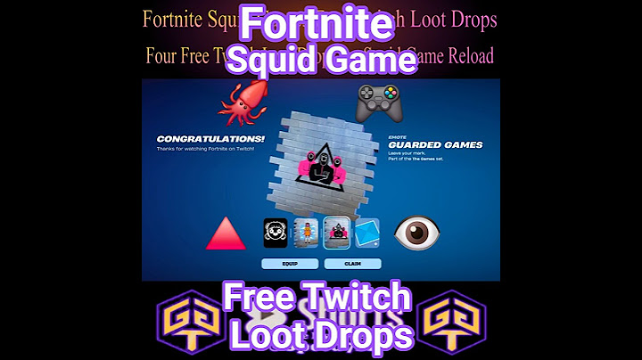 Fortnite SQUID GAME Reload Free Rewards Twitch Loot Drops NEW Skins & Game Modes Update Live In UEFN