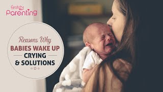 Baby Wakes Up Crying -  Reasons & Solutions