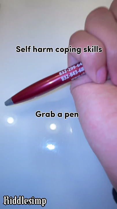 Self harm coping skills for you (this is me) #shorts #copingskills #copingstrategies