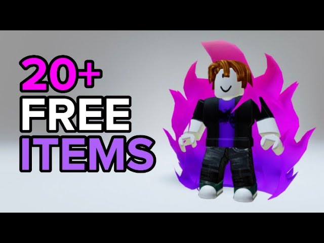 GET 20 ROBLOX FREE ITEMS 😳😱 2023 