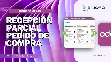 ODOO Compras | Tutorial 25 📌 Recepción parcial de un pedido de compra