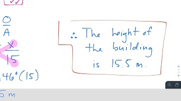 MFM2PI - Trigonometry - 5.8 - Real World Problems Using Trigonometry