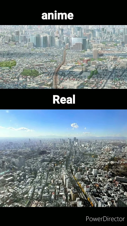 Suzume no tojimari Anime vs real #anime #shorts #makotoshinkai