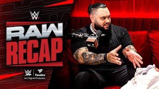 FULL INTERVIEW: Bronson Reed will continue to steal Roman Reigns' shoes: Raw Recap, Aug. 18, 2025
