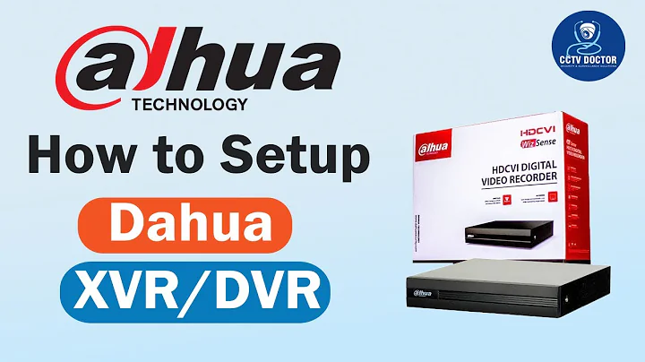 How to Setup Dahua XVR/DVR in Hindi | Configure Dahua DVR / XVR Basic Setup/Initial Setup