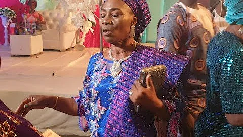 Kunle Afod's Mum Show Off Her Dance Moves As Her Children & Friends  Sprays & Sing For Her