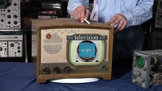 Oscilloscope VS Television - the CRT