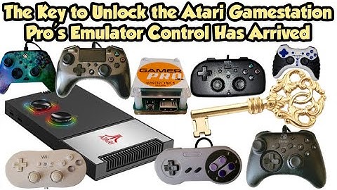 The Key to Unlock the Atari Gamestation Pro Emulator Games Control Has Arrived (vid#91)