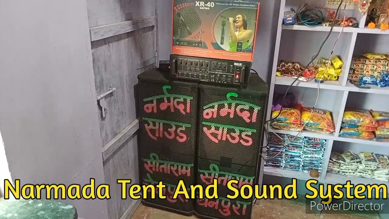 Ahuja SSA 250 FX amplifier ahuja speaker 12  X100 Watts  studio master XR 40 cordless mic testing