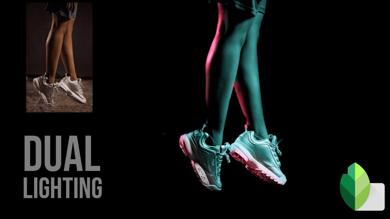 Create Dual Lighting effect in Snapseed (Easy Tutorial)