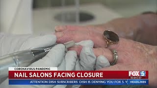 Nail Salons Facing Closure