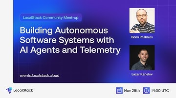 Building Autonomous Software Systems with AI Agents and Telemetry