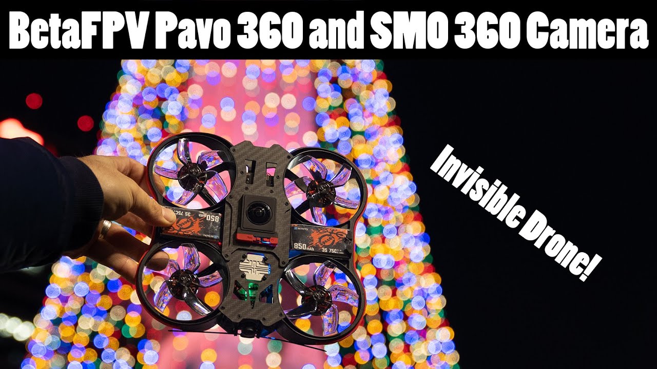 Invisible 360 Drone with a Kickstand - Pavo360 and SMO360 - YouTube