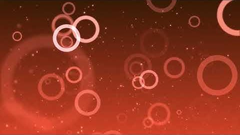 ORANGE FLOATING CIRCLES LOOP | FREE BACKGROUND MOTION GRAPHICS | FULL HD | Relaxing Video