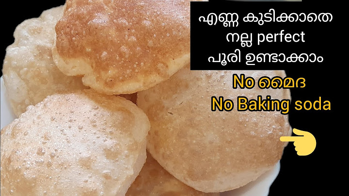 എണ്ണ കുടിക്കാതെ നല്ല perfect പൂരി ഉണ്ടാക്കാം 👌🏽👌🏽 #sreecollections