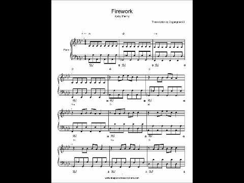 firework katy perry piano sheet music youtube fireworks katy perry piano sheet music