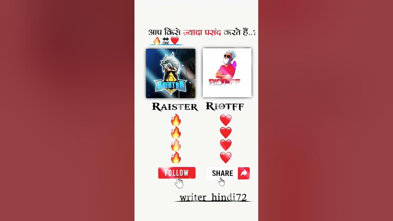 RAISTAR. VS RIOT FF F0%9F%A6%8B%E2%9D%A4%EF%B8%8F%F0%9F%A5%80%F0%9D%90 ...