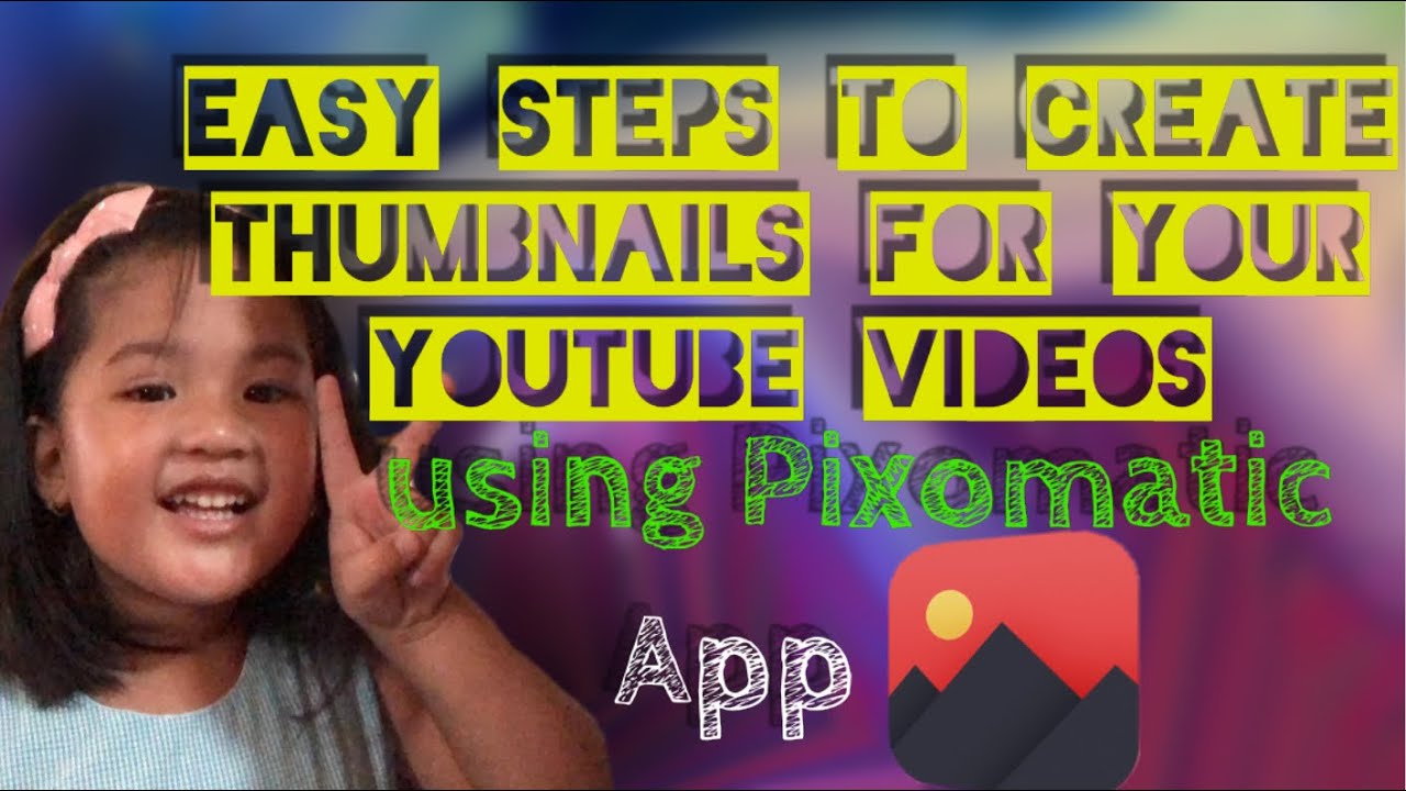 Simple Steps in Creating Cute Thumbnails for your Youtube Videos - YouTube