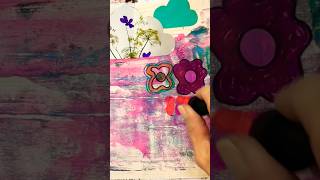 When your markers aren’t bright enough…try this!  #junkjournaling #crafts #acrylicink