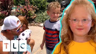 Hazel Has The Cutest Reaction When Surprised By A Visit From Her 'Boyfriend' | Outdaughtered