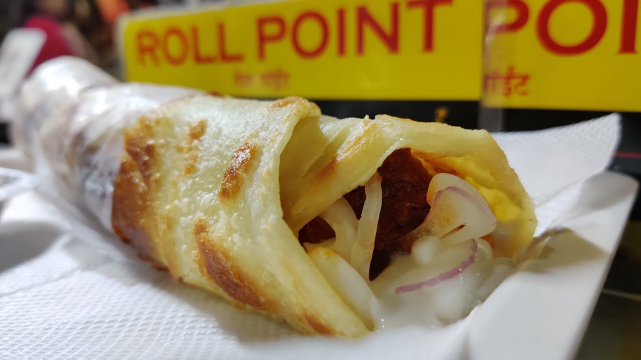chicken-roll-pune-dnyan-prabodhini-street-food-youtube