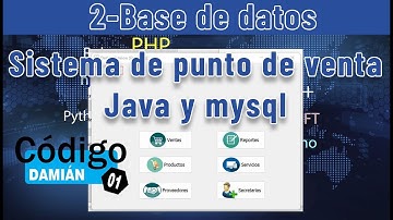 2 Base de datos. Sistema de punto de venta java y mysql