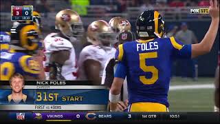 2015 – Week 8 – 49ers 6 @ Rams 27