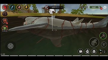 Ferocious shark on the island - Raft Survival: Ocean Nomad - Gameplay Walkthrough Android