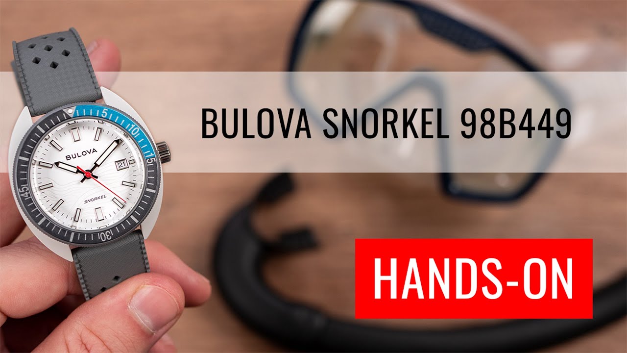 HANDS-ON: Bulova Snorkel Quartz 98B449 Great White Shark