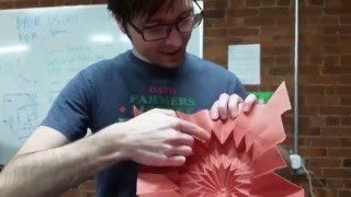 Ray Schamp Origami Corrugations