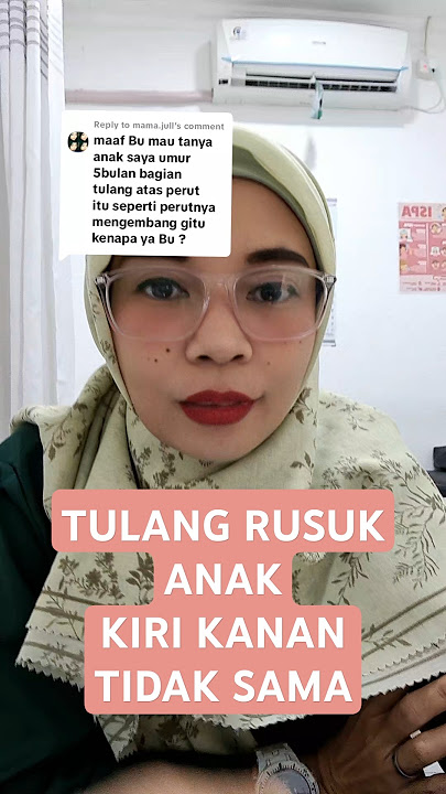 Tulang rusuk anak kok keliatan lebih menonjol di satu sisi ya? Normal ga sih? #baby #bayi #health