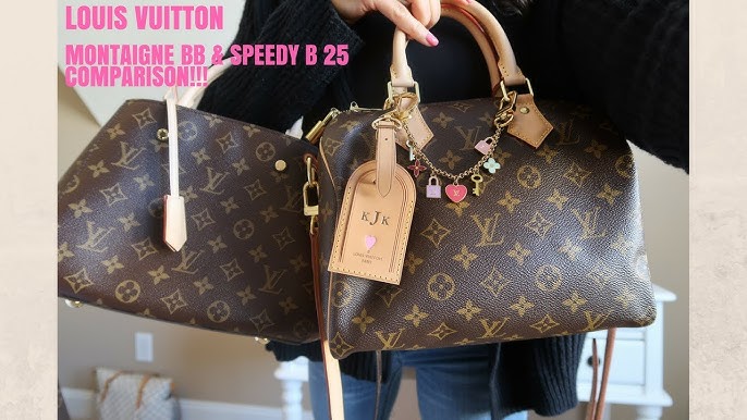 WHAT'S IN MY NEW BAG! LOUIS VUITTON MONTAIGNE BB REVEAL - INITIAL REVIEW