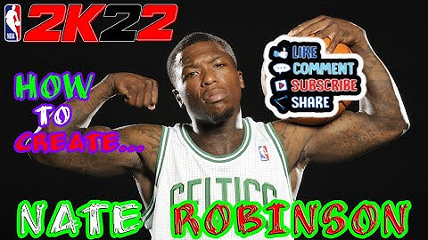 NEW NBA 2K22* Best Nate Robinson face creation Tutorial EVER!