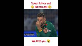 South Africa Sad Stetus #Sad Movement #Cricket World Cup 2023 Semi Final #Southafrica #Criketshorts