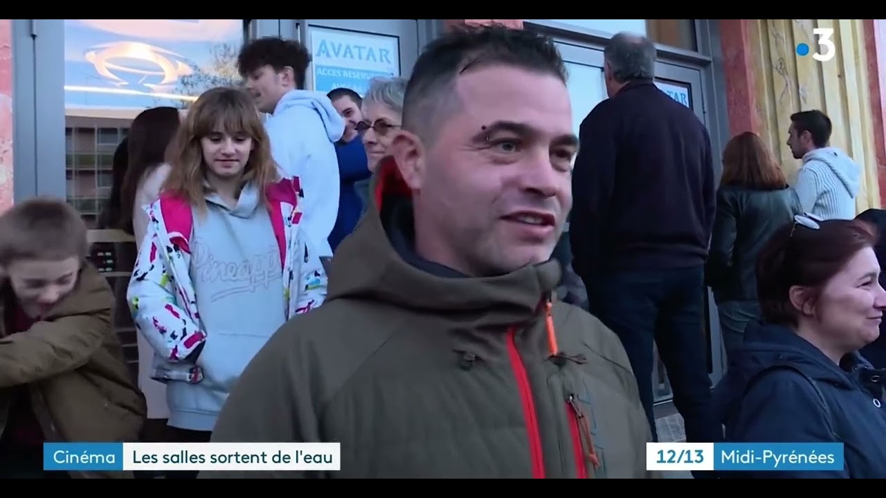 Cinema Le Casino Lavelanet - France 3 - JT 12/13 - 30 Décembre 2022