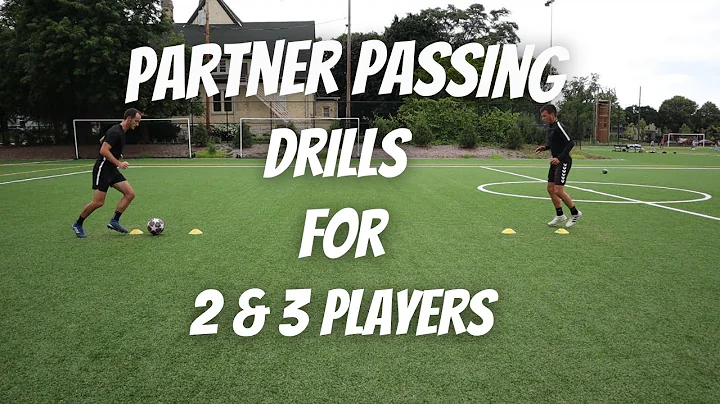 2 & 3 Player Soccer/Football Passing Drills | Partner Passing Drills | Partner Training Session