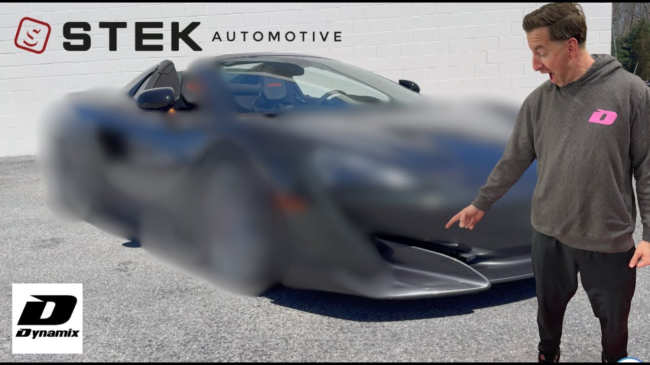 WORLDS FIRST Mclaren 600LT In Stek Carbon Fiber PPF