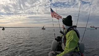 Cold weather blackfish on the kayak - where do they setup?