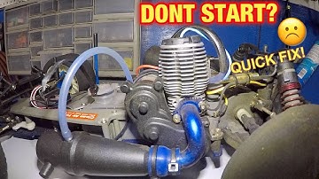 Nitro Engine starting issue possable causes to check for no start || Traxxas Nitro rustler