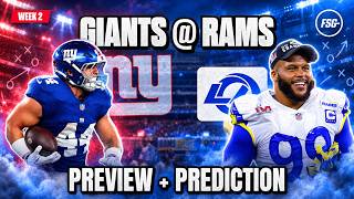 Giants vs. Rams Preview NFL Week 2 | Injury Report and Keys to Victory screenshot 3
