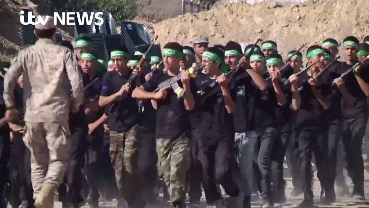 ⁣Inside the Hamas summer training camp for Gaza teens | ITV News